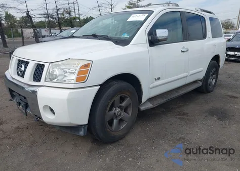 2005 Nissan Armada Se z USA, uszkodzony, nr VIN 5N1AA08B85N704864